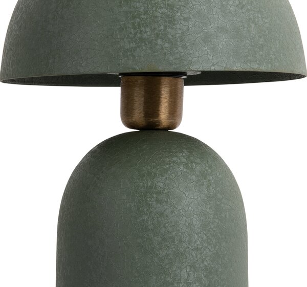 Stolní lampa BOAZ ve tvaru hřibu BOAZ, Ø 21 cm