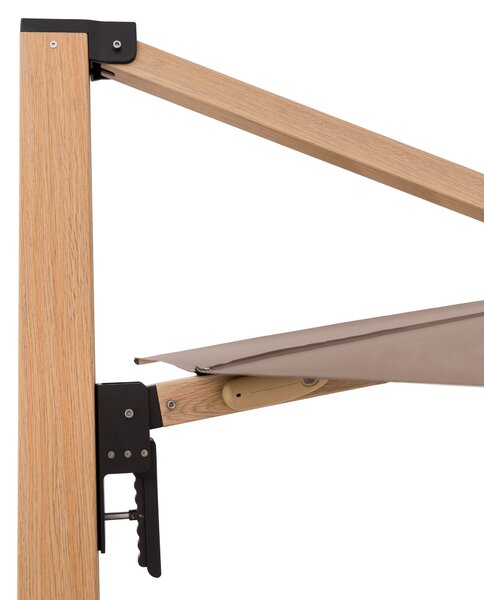 Doppler ALU WOOD XL 400 x 300 cm hnědá Doppler