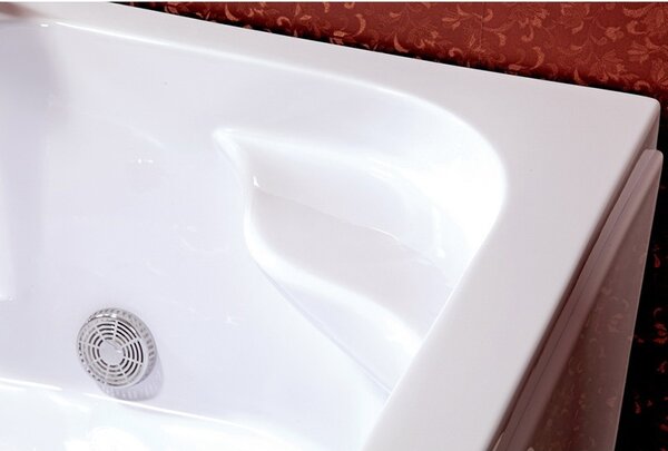 BPS-koupelny Hydromasážní vířivá vana Carmen 631LH 180x120 s ohřevem vody, pravá