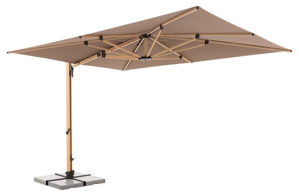 Doppler ALU WOOD XL 400 x 300 cm hnědá Doppler