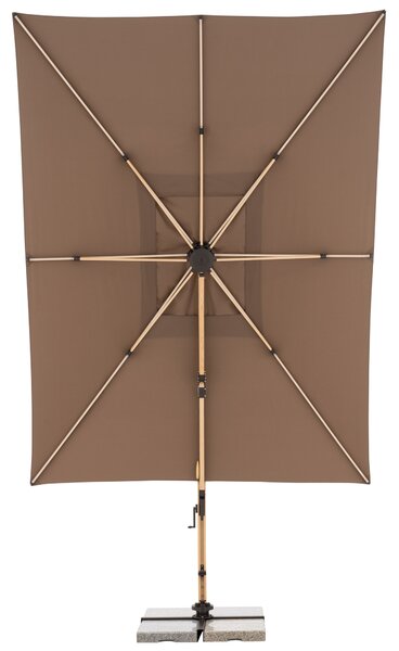 Doppler ALU WOOD XL 400 x 300 cm hnědá Doppler