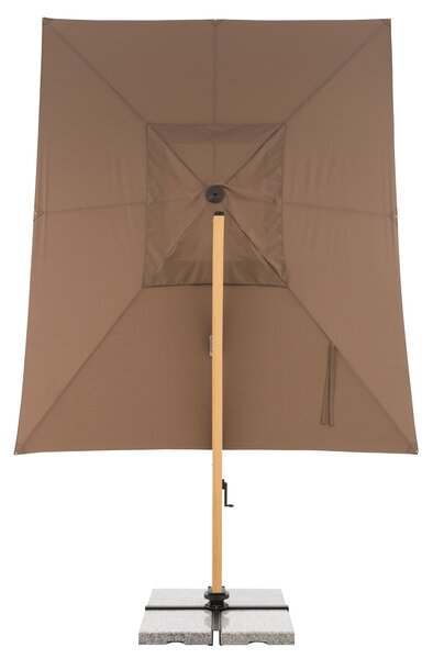 Doppler ALU WOOD XL 400 x 300 cm hnědá Doppler