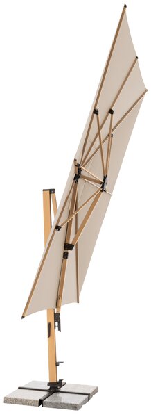 Doppler ALU WOOD XL 400 x 300 cm béžová Doppler