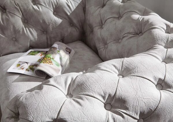 Chelsea: Křeslo 1M light gray