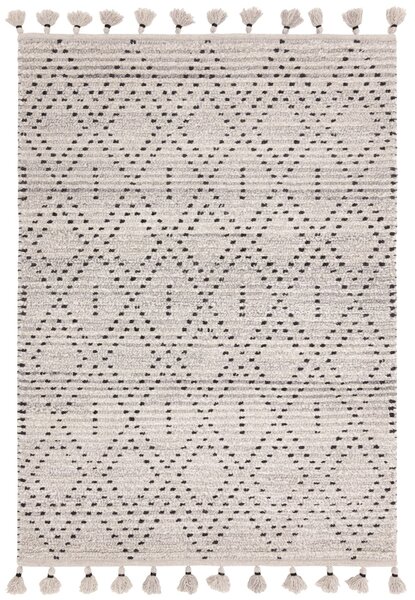 Tribeca Design Kusový koberec Livan Grey Black Diamond Rozměry: 120x170 cm