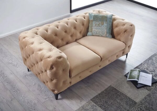 Chelsea: Pohovka 2M dark beige