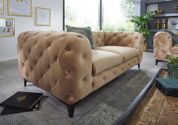 Chelsea: Pohovka 2M dark beige