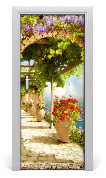 Fototapeta samolepící na dveře digitální freska 75x205 cm