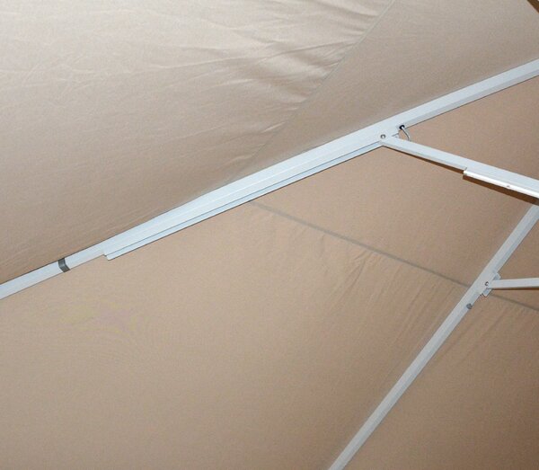 Doppler GOLIATH zahradní slunečník 500 x 500 cm bílá