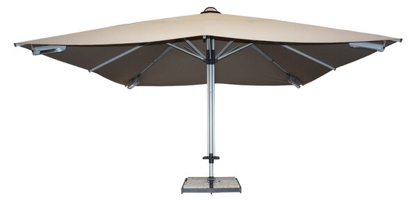 Doppler GOLIATH zahradní slunečník 500 x 500 cm bílá