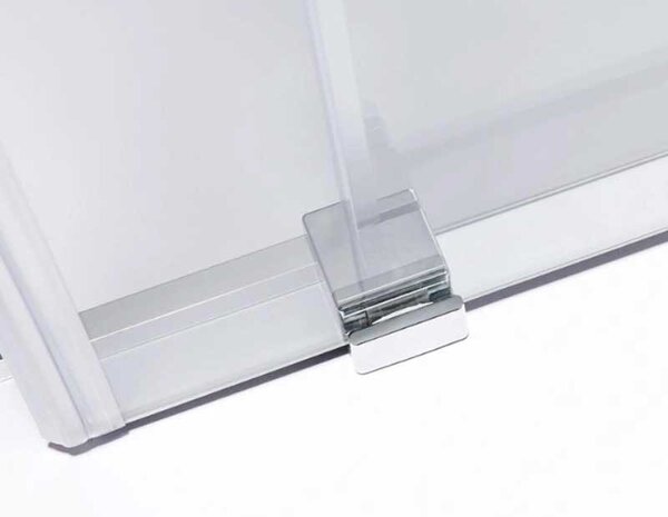 BPS-koupelny Čtvercový sprchový kout HYD-SK90B 90x90 chrom/transparent - bez vaničky