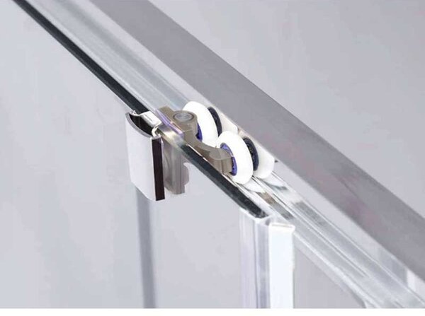BPS-koupelny Čtvercový sprchový kout HYD-SK90B 90x90 chrom/transparent - bez vaničky