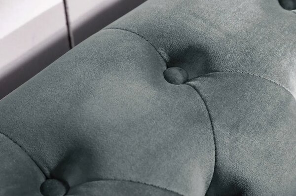 Chesterfield Oxford: Křeslo 1M Light gray
