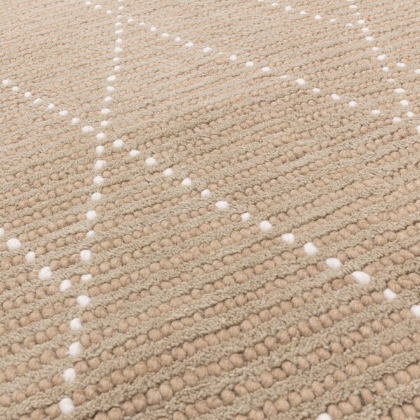 Tribeca Design Kusový koberec Livan Sand Cream Linear Rozměry: 120x170 cm