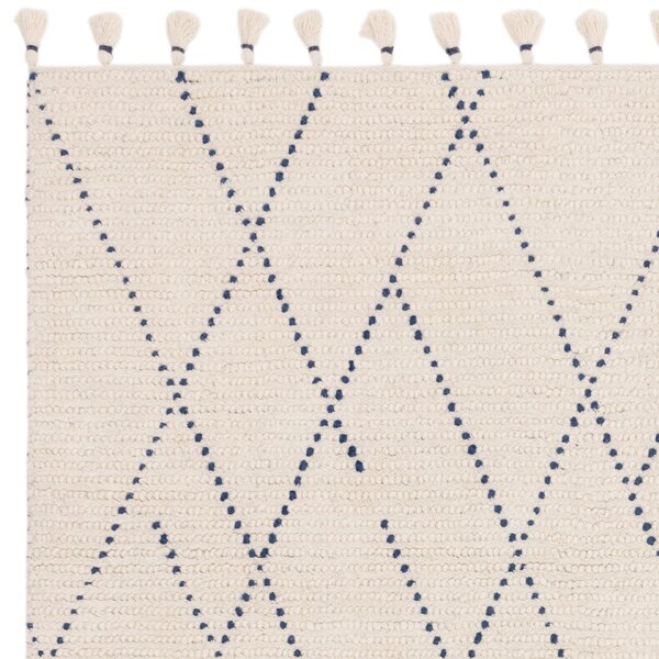 Tribeca Design Kusový koberec Livan Cream Blue Linear Rozměry: 120x170 cm