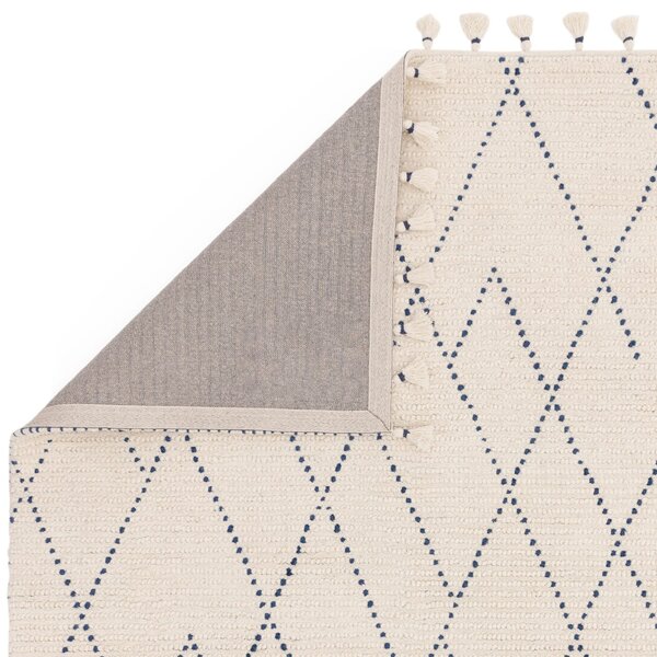 Tribeca Design Kusový koberec Livan Cream Blue Linear Rozměry: 120x170 cm