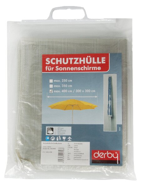 Derby Basic - ochranný obal pro středové slunečníky do 400 cm a 300 x 300 cm