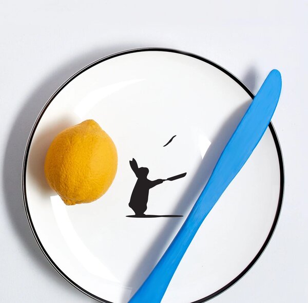 Porcelánový dezertní talíř Pancake 20,5 cm