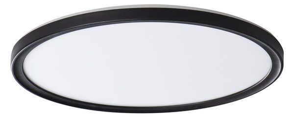 KANLUX KANLUX, AZPO stropní LED svítilna, průměr 420mm, 22W, 3000/4000/6000K, IP54, černá mat, 31517