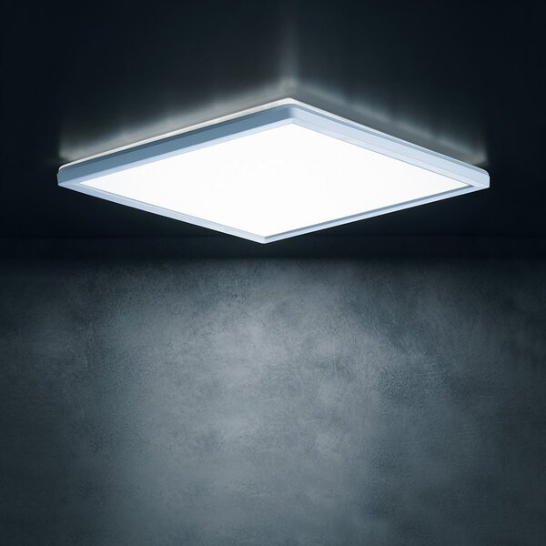 KANLUX KANLUX, AZPO stropní LED svítilna, 420x420mm, 22W, 3000/4000/6000K, IP54, bílá, 31534