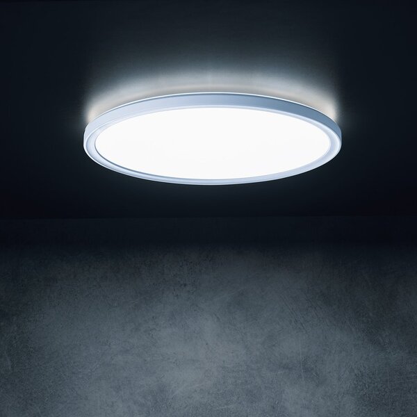 KANLUX KANLUX, AZPO stropní LED svítilna, průměr 290mm, 18,5W, 3000/4000/6000K, IP54, bílá, 31514