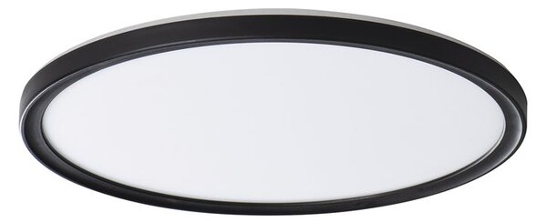 KANLUX KANLUX, AZPO stropní LED svítilna, průměr 290mm, 18,5W, 3000/4000/6000K, IP54, černá mat, 31515