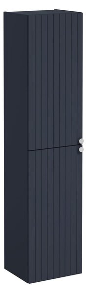 Koupelnová skříňka vysoká VitrA Root 40x180x35 cm modrá mat ROOTV40TM