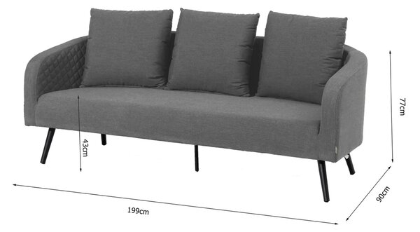 Doppler MELIA LIKA TEX® šedá - Rozbalené zboží (N559)