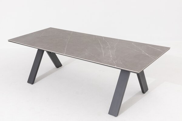Doppler NOVA - zahradní hliníkový stůl 240 x 100 x 73,5 cm - Zboží s drobnou vadou (N588)