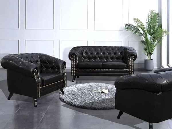 Chesterfield Bristol: Pohovka 2M Antique Brown