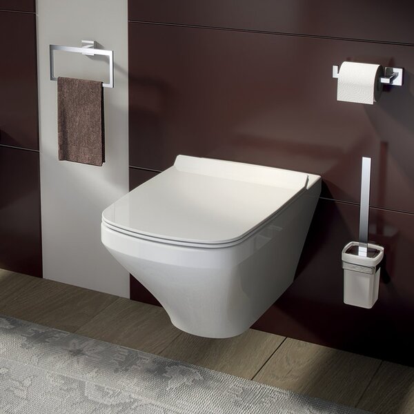 Gedy Gedy, ELBA WC kartáč závěsný, mléčné sklo, chrom, A033313