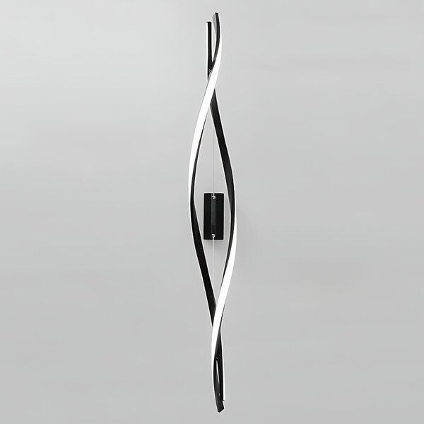 Toolight Závěsné LED osvětlení Modern Spiral D100 LHJ020-CP černé