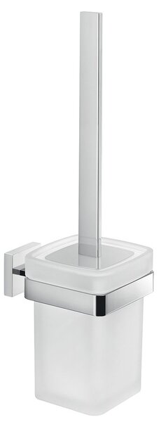 Gedy Gedy, ELBA WC kartáč závěsný, mléčné sklo, chrom, A033313