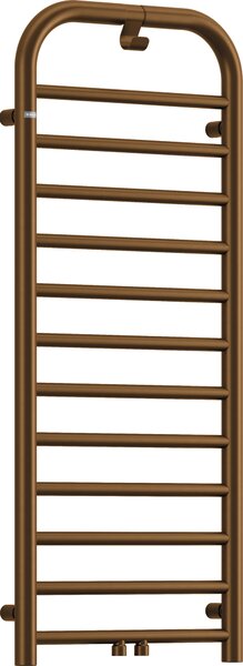 Deante Silia, koupelnový radiátor 500x1210 mm, 458W, hnědá matná, DEA-AGI_CG41