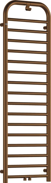 Deante Silia, koupelnový radiátor 500x1570 mm, 586W, hnědá matná, DEA-AGI_CG51