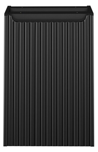 Koupelnová skříňka NOVA BLACK 40 cm s košem na prádlo