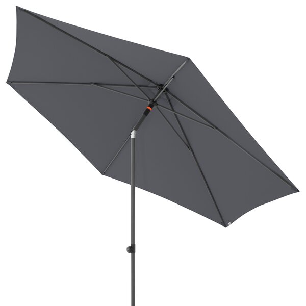 Doppler myZone Push Up zahradní slunečník 300 cm antracit