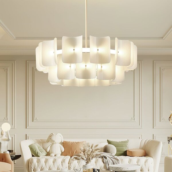 Toolight Toolight, LED stropní svítidlo 85cm, 27W, APP1671-1CP, bílá, OSW-06136