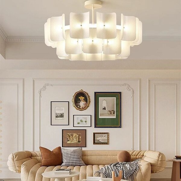 Toolight Toolight, LED stropní svítidlo 85cm, 27W, APP1671-1CP, bílá, OSW-06136