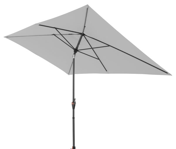 Doppler myZone zahradní slunečník 300 x 200 cm světle šedá