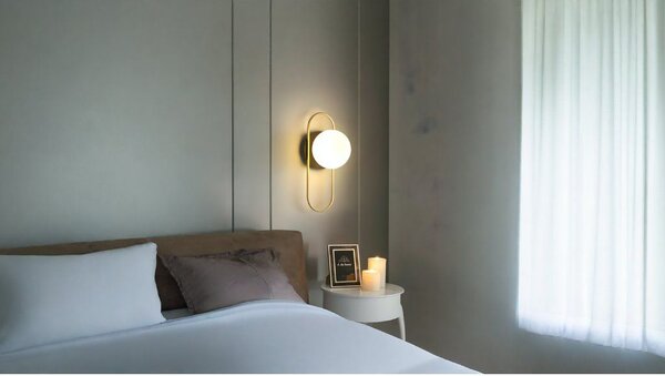 Toolight Nástěnné osvětlení Minimalist APP1756-1W zlaté kartáčované