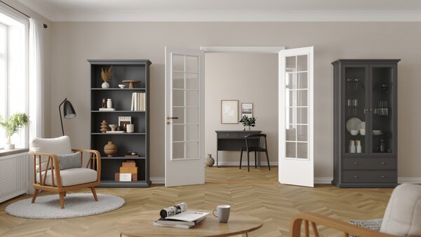 Čínský kabinet Paris 77829 šedá - Tvilum