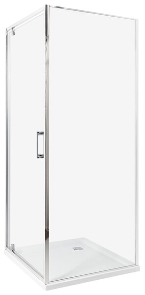 Sprchový kout DARLI 70 x 70 x 185 cm Stříbrná