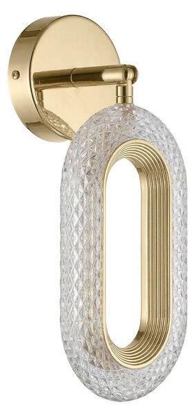 Toolight Rea, NÁSTĚNNÉ LED SVÍTIDLO G171-W GOLD, OSW-07815