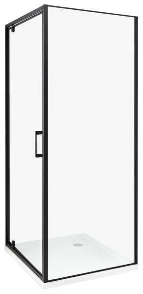 Sprcha DARLI 70 x 70 x 185 cm Černá