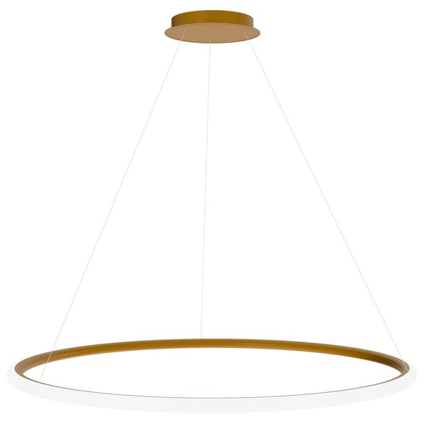 Toolight Toolight, LED závěsné svítidlo 40cm, 24W, 3000K, LHJ004-CP, zlatá matná, OSW-50002