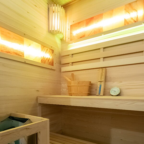 BPS-koupelny Finská sauna Relax HYD-6191 120x120, 2 osoby