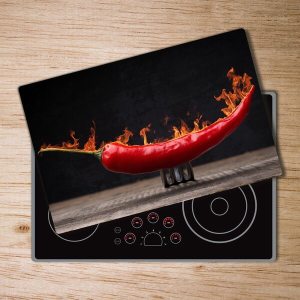 Deska na krájení tvrzená Chilli pl-ko-80x52-f-105839345