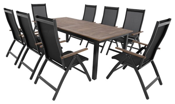 Doppler EXPERT WOOD Plus zahradní sedací souprava 8+1