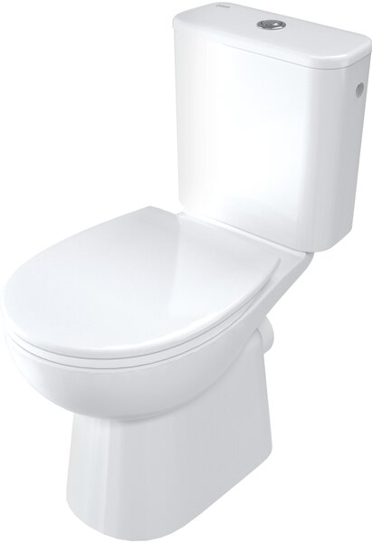 Deante Deante, WC kombi 635x350x755 mm + toaletní WC sedátko, bílá lesklá, DEA-CDFD6RPS
